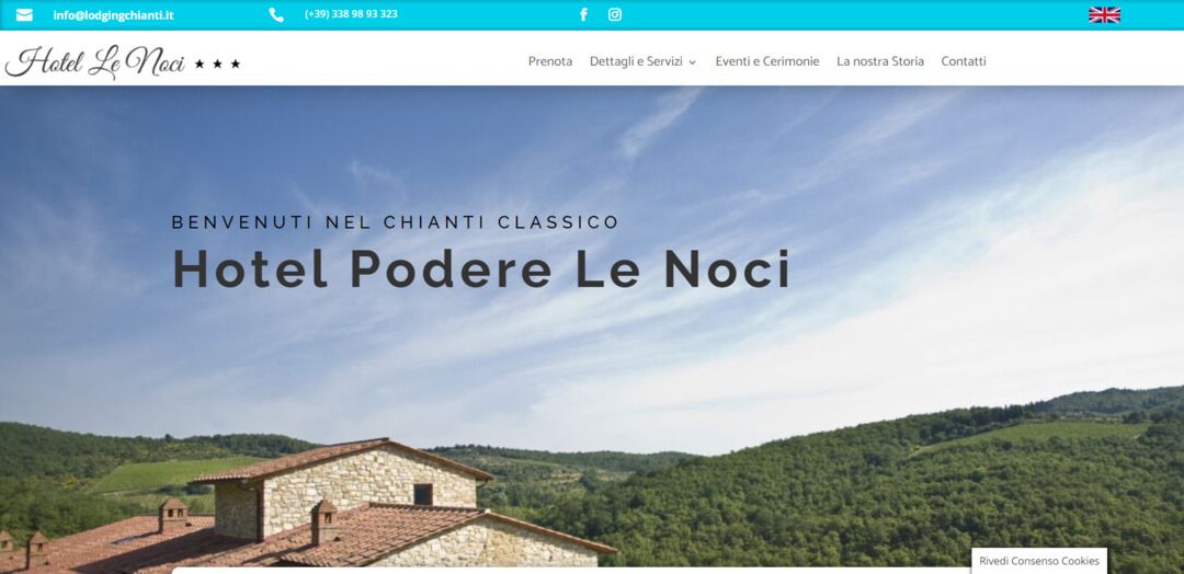 Hotel Le Noci Website