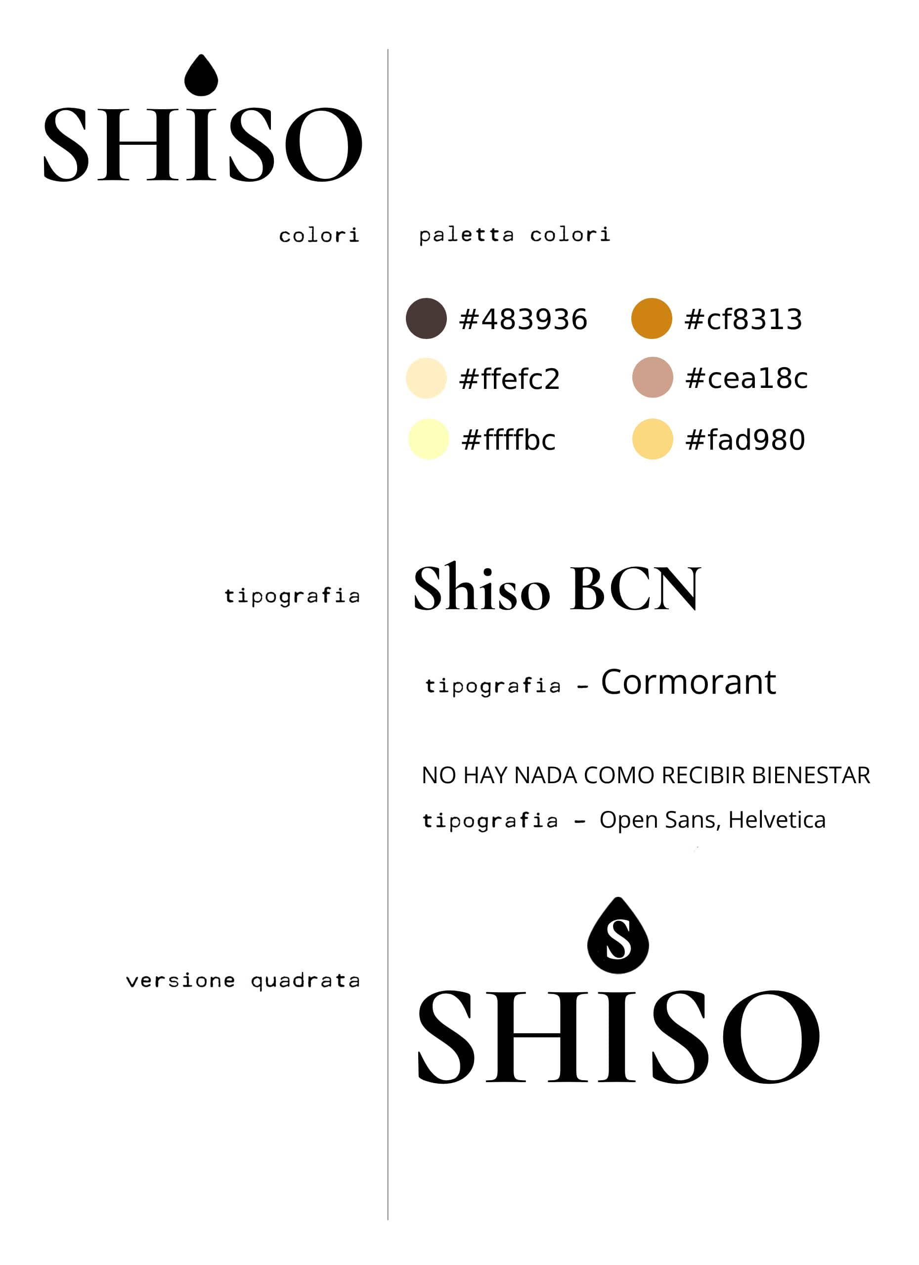 brand kit shiso BCN