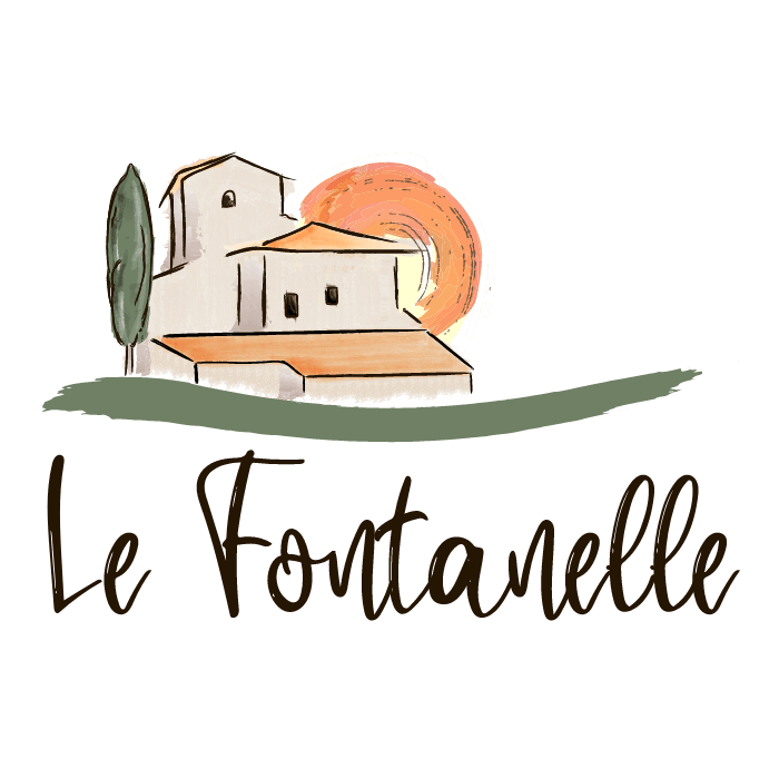 Logo Podere le Fontanelle holiday appartment redesign