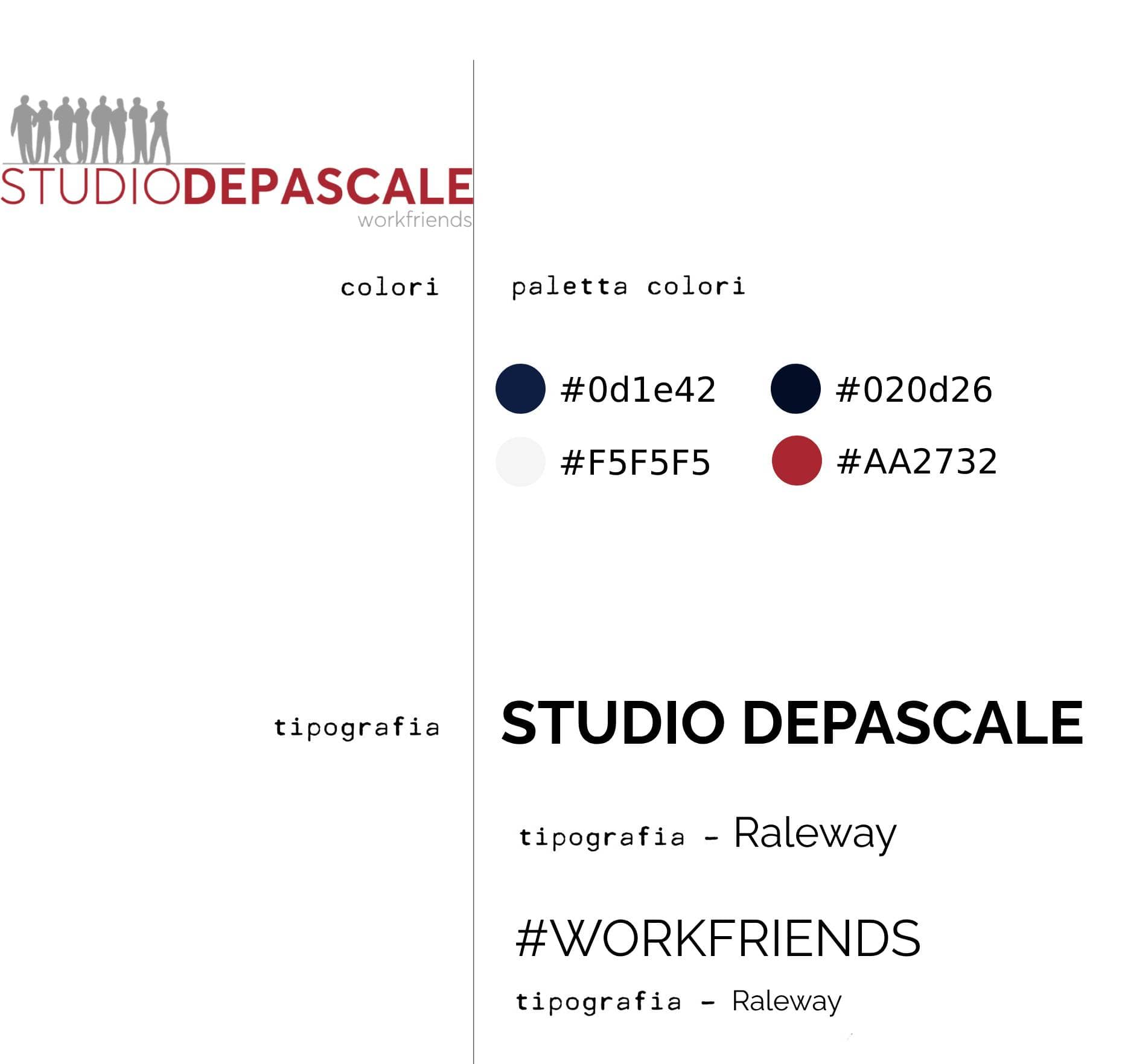 studio depascale workfriends brand kit